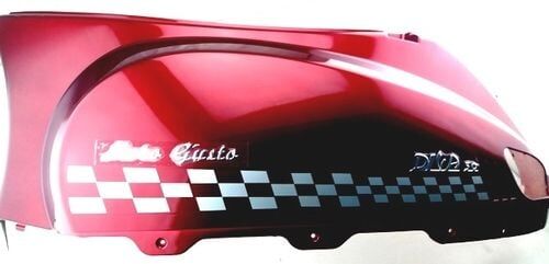 MOTO GUSTO Rmg Moto Gusto Diva 50 Sele Yan Kapak Sol Kırmızı