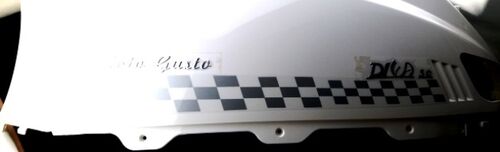 MOTO GUSTO Rmg Moto Gusto Diva 50 Sele Yan Kapak Sol Beyaz