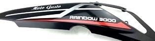 MOTO GUSTO Rmg Moto Gusto Raınbow E Bike Sele Yan Kapak sağ Sıyah