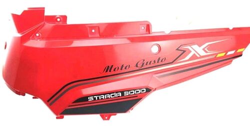 Rmg Strada E Bike Sele Altı Yan Kapak Sol Kırmızı