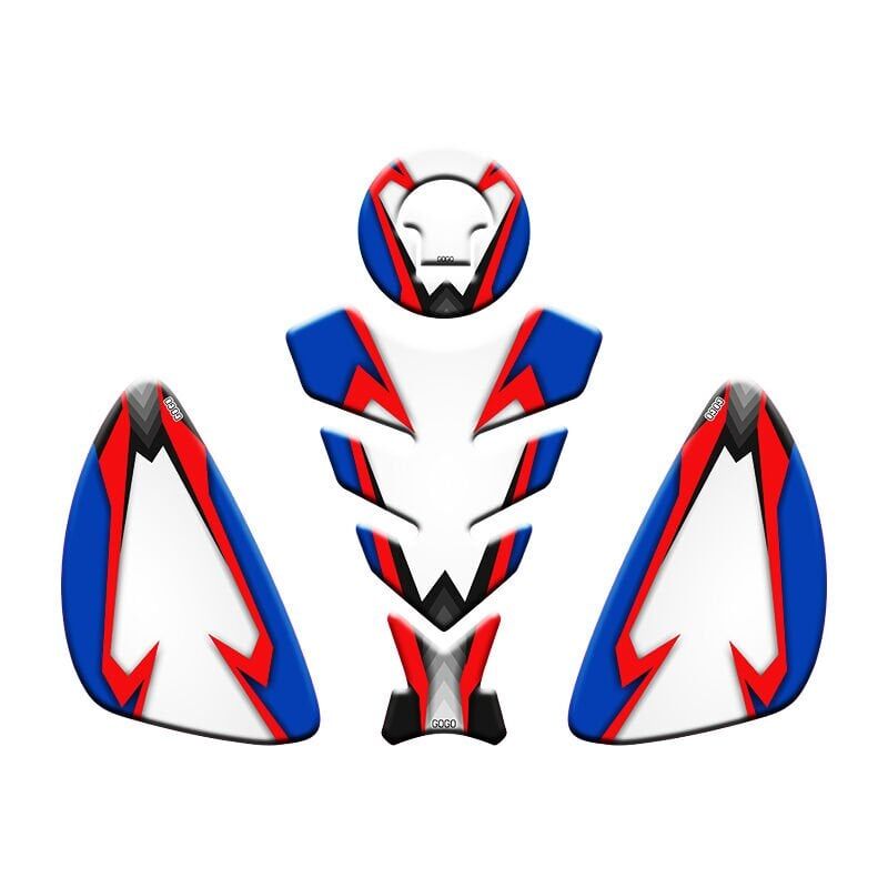 HONDA HONDA CBR 125cc-250cc 2005 - 2018 UYUMLU Tank Pad Set 004