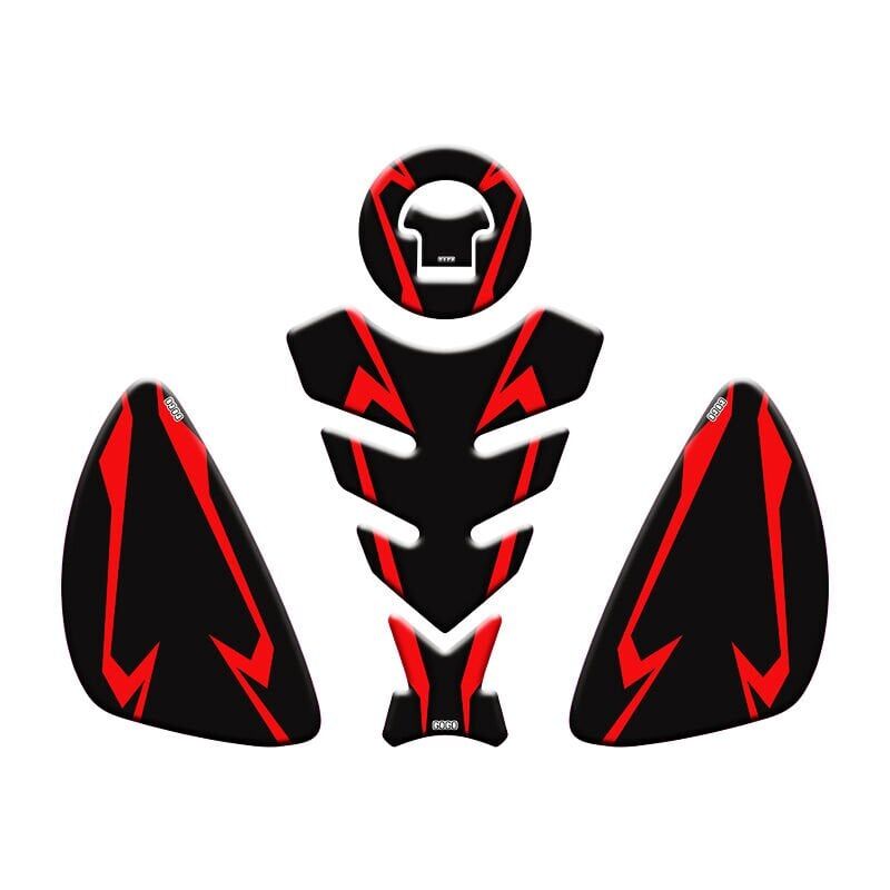 HONDA HONDA CBR 125cc-250cc 2005 - 2018 UYUMLU Tank Pad Set 005