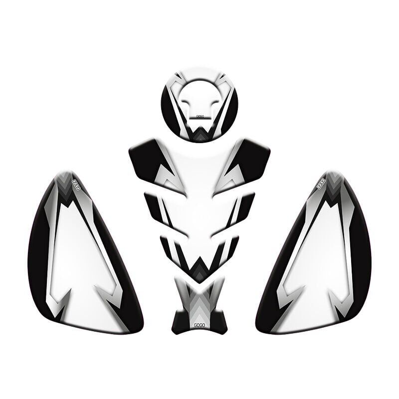 HONDA HONDA CBR 125cc-250cc 2005 - 2018 UYUMLU Tank Pad Set 003