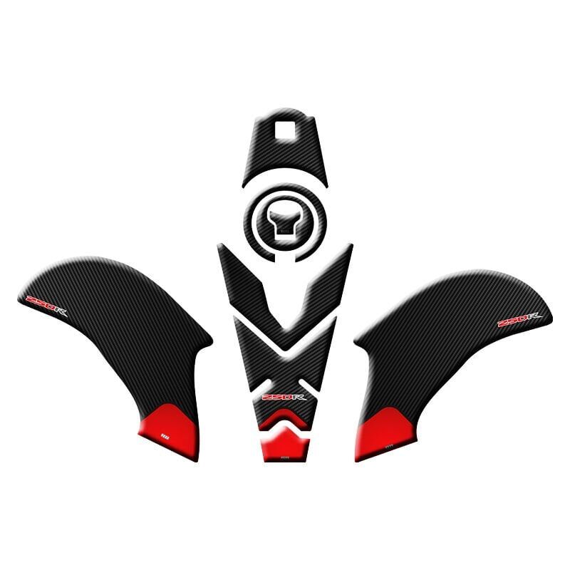 HONDA HONDA CB250R 2018 - 2023 UYUMLU Tank Pad Set 009