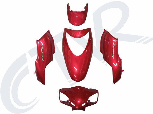 HONDA HONDA SPACY 110 KAPORTA SETİ KIRMIZI BOYALI PARÇALAR CTVR