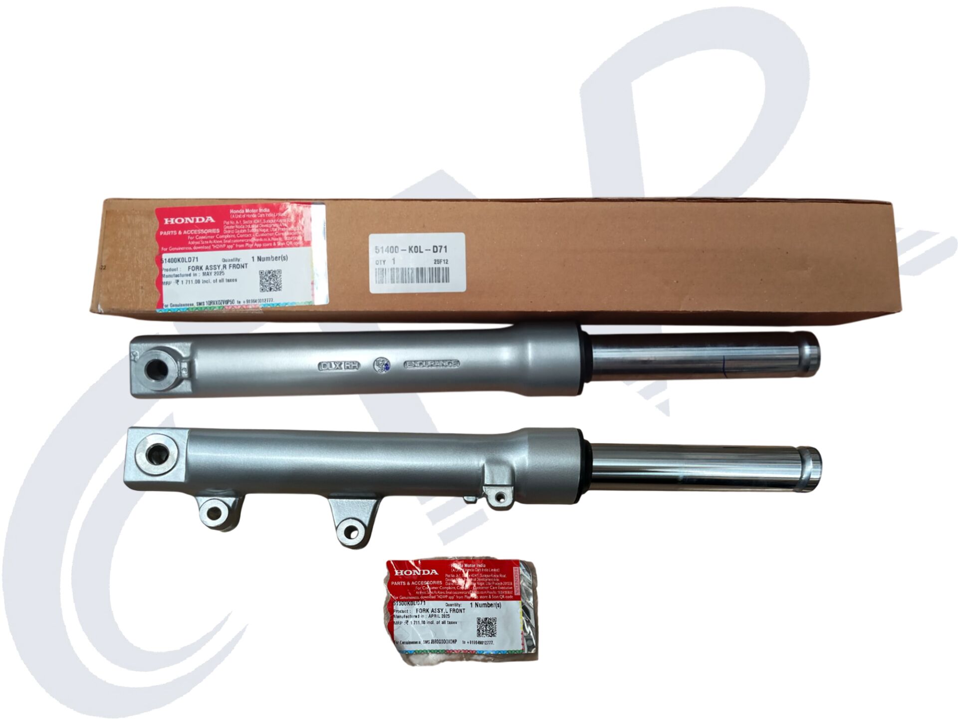 HONDA HONDA ACTİVA 125 NEW DELUX ÖN AMORSİTÖR SET ORJ