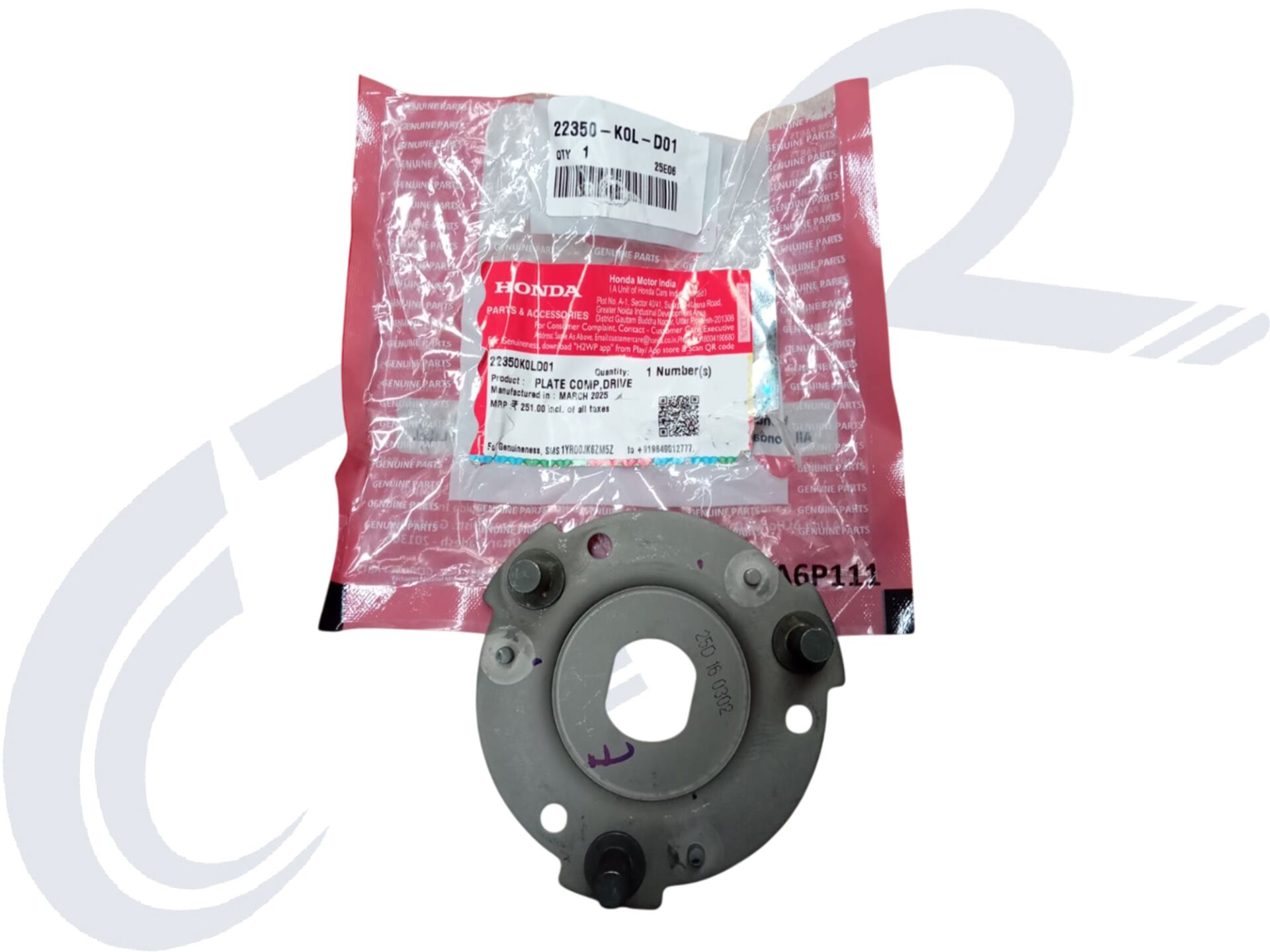 HONDA HONDA ACTİVA 125 NEW DELUX BALATA SACI ORJ