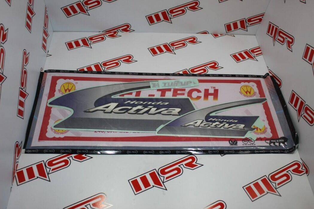 HONDA Honda Actıva 100 Stıcker Siyah/mavi