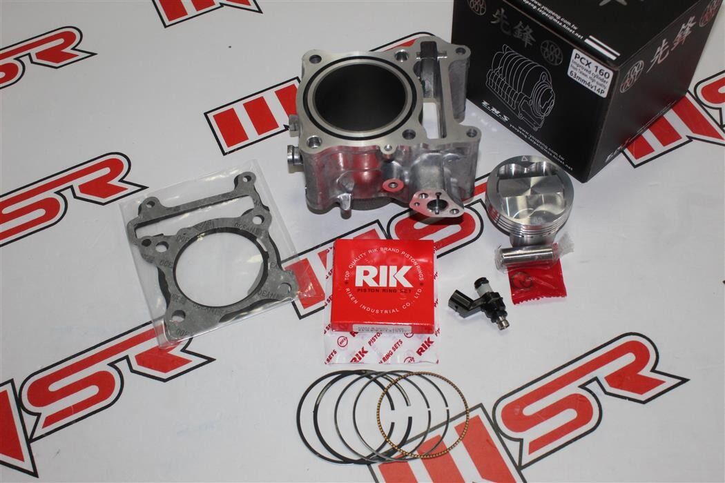 HONDA Honda Pcx 125 (2021 - 2024 4 Sübap ) 180ccmodifiye Silindir Kit 63 Mm Ens Taıwan Enjeksiyon Dahil