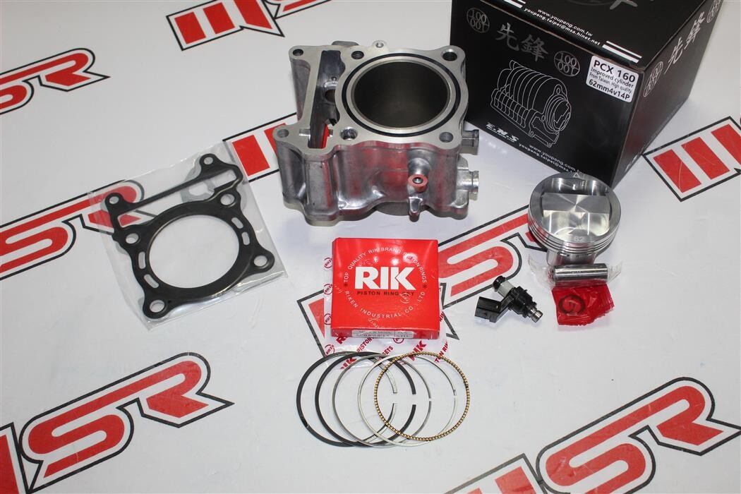 HONDA Honda Pcx 125 (2021 - 2024 4 Sübap ) 180ccmodifiye Silindir Kit 62 Mm Ens Taıwan Enjeksiyon Dahil