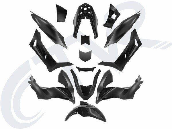 HONDA HONDA PCX 125 150 KAPORTA SETİ SİYAH ( 2015 2017 ) K35