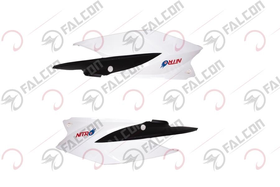 Falcon Nitro 50 Arka Karenaj Sağ Sol Takım Beyaz