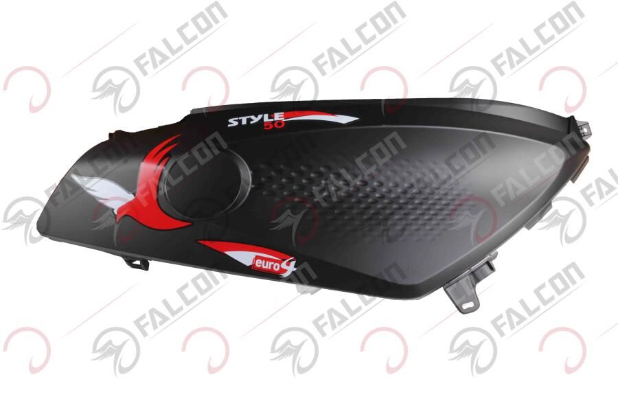 Falcon Style 50 Arka Karenaj Sağ Siyah