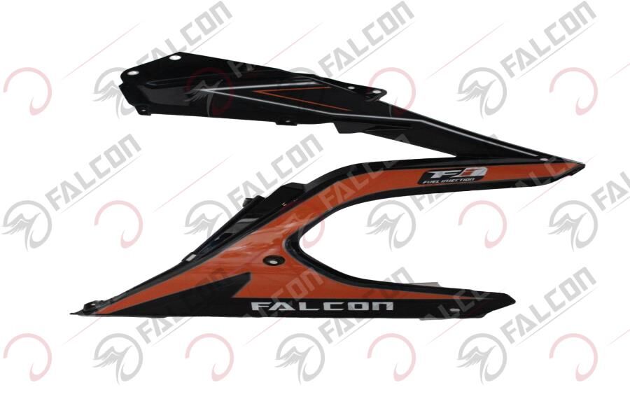 Falcon Fr 177 Racıng Far Karenajı Alt Parça Turuncu Büyük Sağ