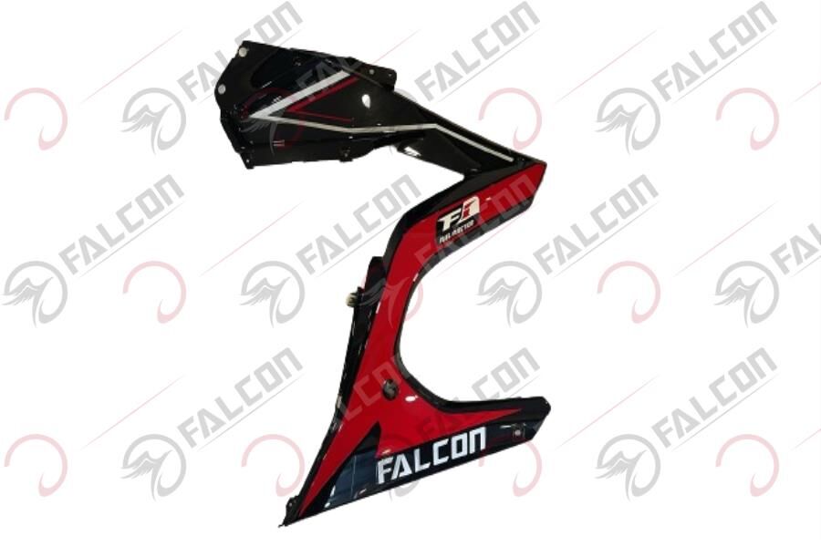 Falcon Fr 177 Racıng Sinyal Karenajı Alt (z) Parça Kırmızı Büyük Sağ