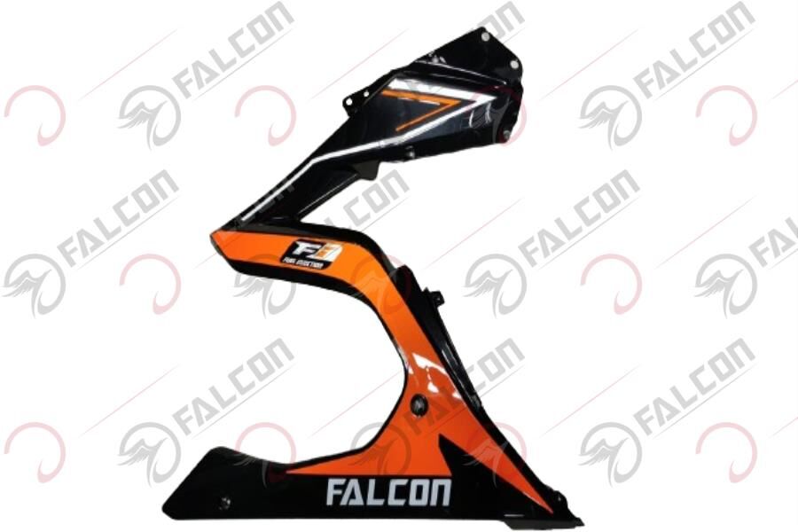 VOGE Falcon Fr 250 Racıng Far Karenajı Alt Parça Turuncu Büyük Sol