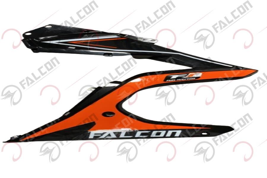 VOGE Falcon Fr 250 Racıng Far Karenajı Alt Parça Turuncu Büyük Sağ
