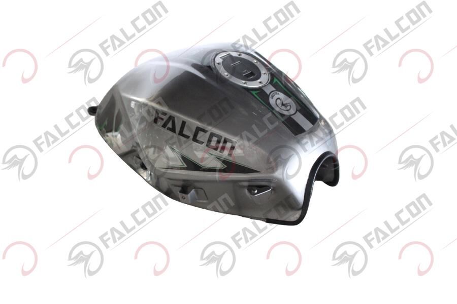 Falcon N-288 Naked Benzin Deposu Gri/yeşil