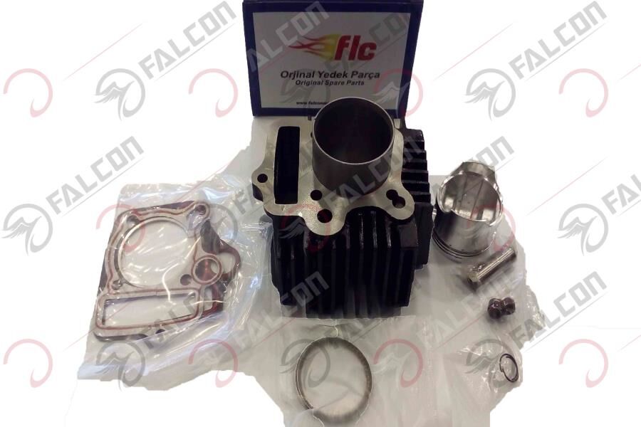 Falcon Magic 100 Silindir Piston Komple Q50 Döküm Cub 100 Cc