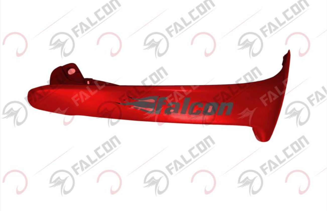 Falcon Magic 100 Dış Dizlik Sağ Kırmızı