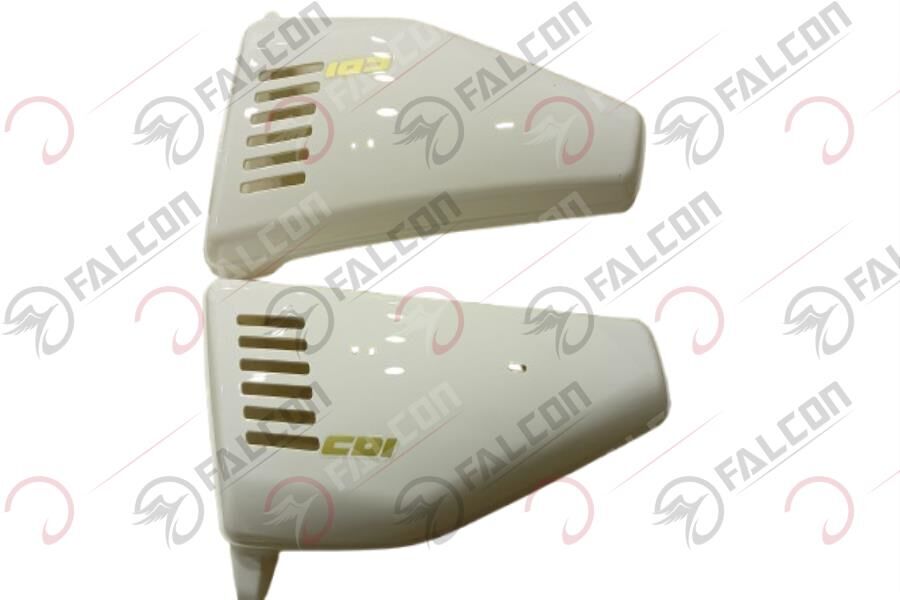 Falcon Süper 100-5 Yeni Yan Kapak Sağ Sol Beyaz Takım