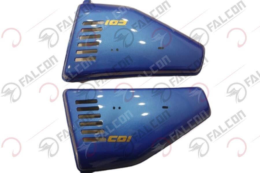Falcon Süper 100-5 Yeni Yan Kapak Sağ Sol Mavi Takım