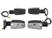 Cg 125 Sinyal Beyaz Camlı Kısa (4 Lü Set)