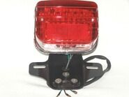 Cg 125 Arka Stop Agk Siyah (kırmızı Camlı)