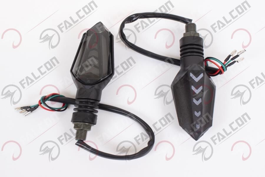 Falcon Led Sinyal Ok Desen (sarı) Kayar Ledli