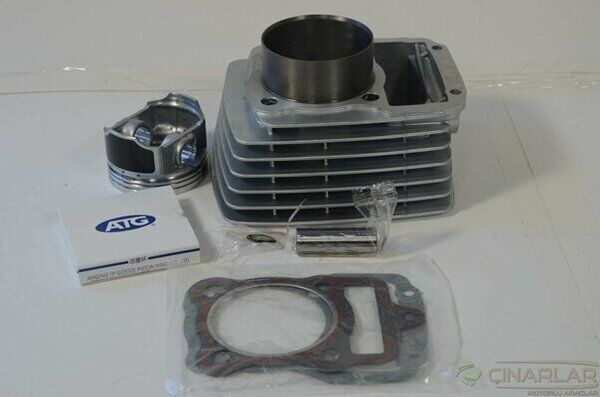 CG 150 SİLİNDİR SETİ 65,5 MM ( 15 PRN ) SİLVER CTVR