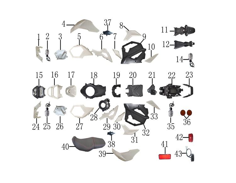 YUKİ HAMMER 125 ARKA ÇAMURLUK