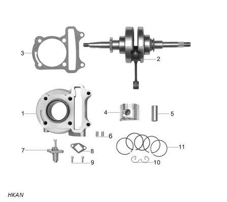 YUKİ HAMMER 50 PİSTON