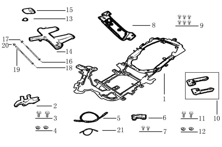 DEPO BRAKETİ (BELLİNİ 125)