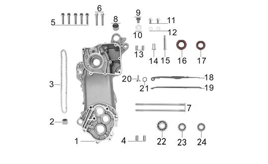 EKSANTRİK ZİNCİRİ ( RİSOTTO 50 )
