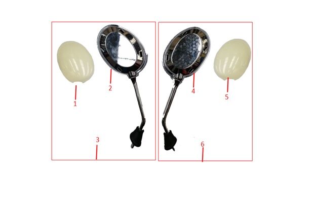 AYNA SET KIRMIZI ( RİSOTTO 125 )