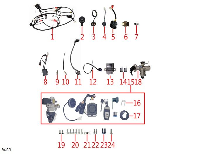 ENJEKSİYON KARBÜRATÖRÜ SET ( RİSOTTO 50cc )