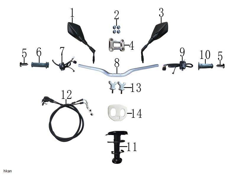 SOL ELCİK ( X WAY 125 )