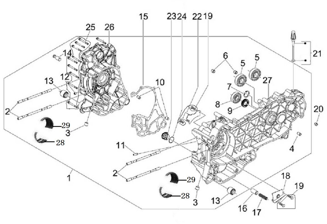 YUKİ HURACAN MOTOR BLOK CONTASI