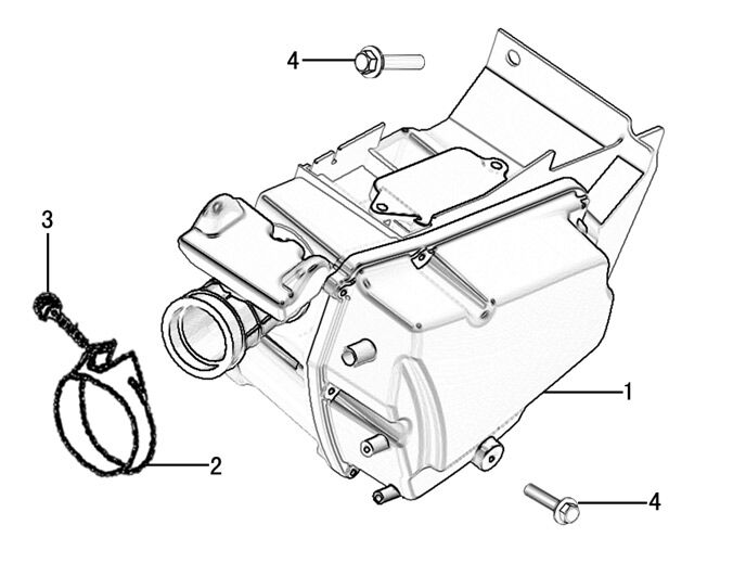YUKİ YK250GY-7 HAVA FİLTRESİ KOMPLE