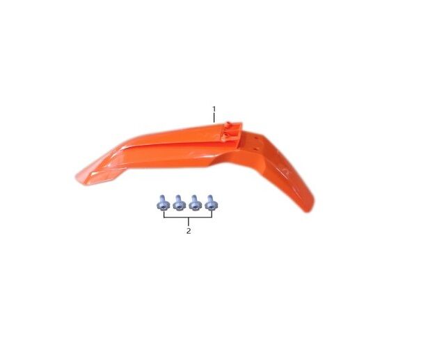 YUKİ DIRTY PAWS 250 2T ÖN ÇAMURLUK