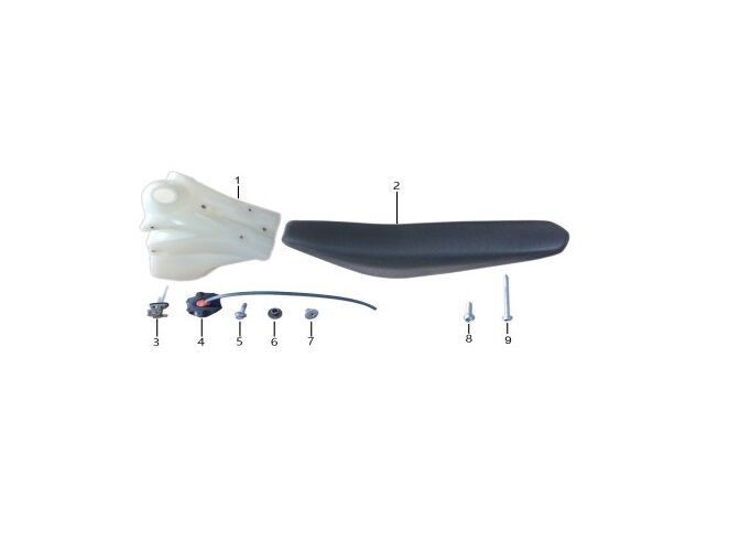 YUKİ DIRTY PAWS 250 2T KOLTUK