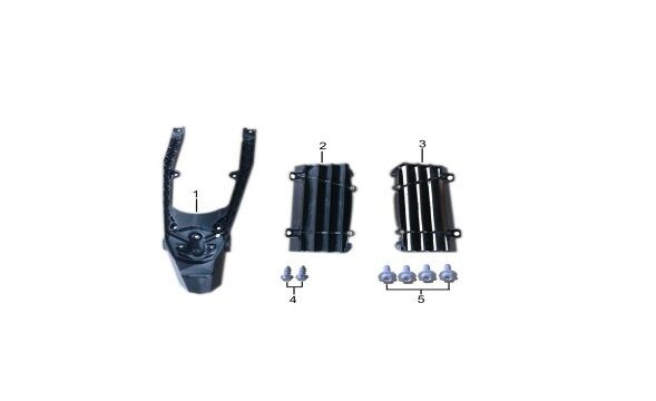YUKİ DIRTY PAWS 250 2T ARKA ÇAMURLUK