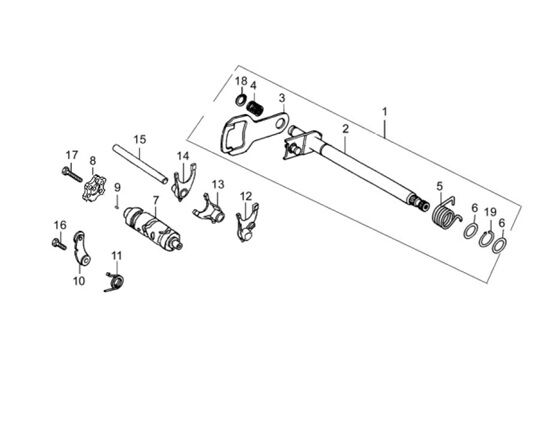 YUKİ GP-2 TARO 125 R VİTES SABİTLEME
