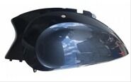 Mondial Wing 50 Yan Kapak (füme Gri) Sol